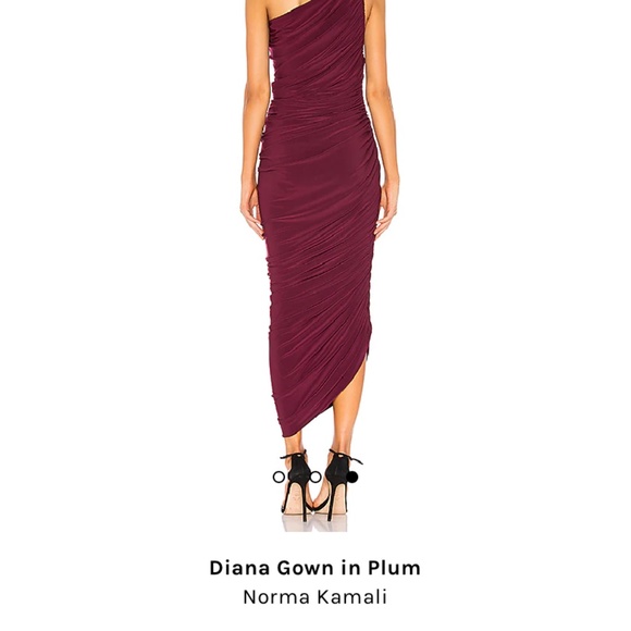 Diana Gown in Plum - Picture 3 of 5